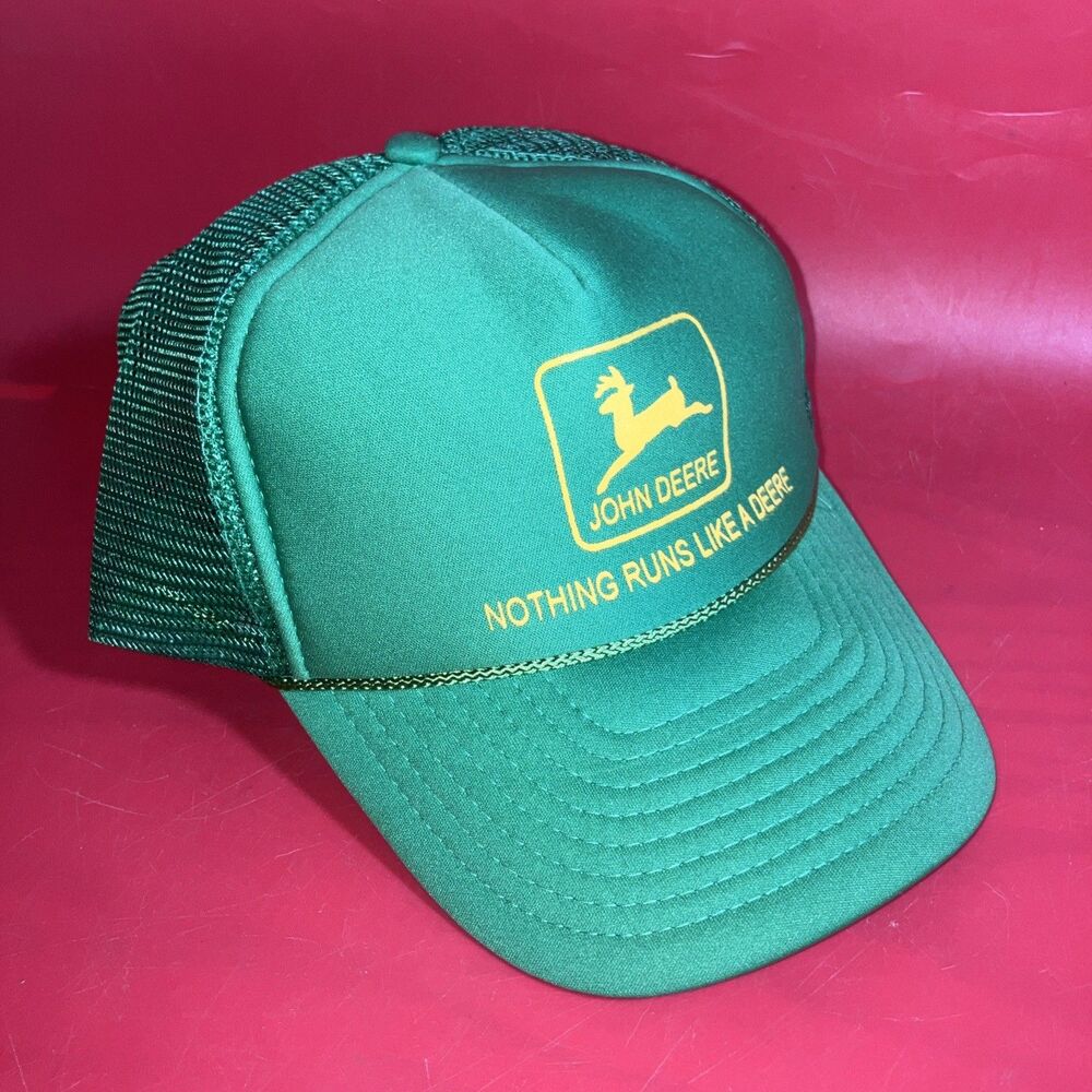 Vintage John Deere Hat New Old Stock Never Worn